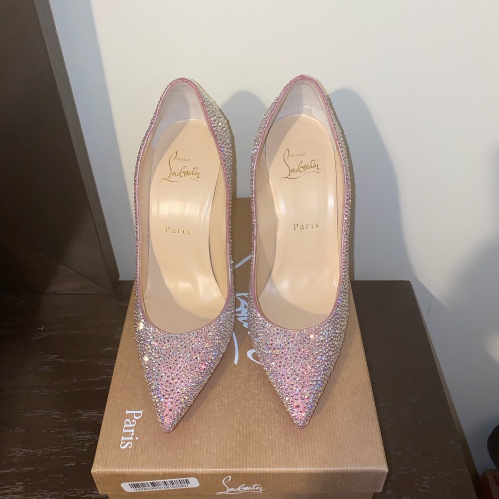 Christian Louboutin Kate Strass 100mm - Picture 2 of 8